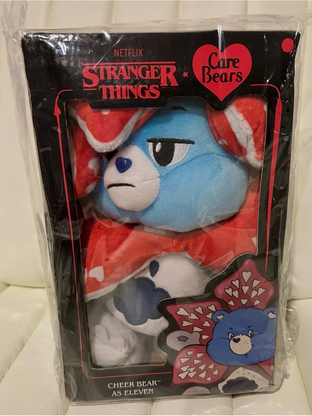 Stranger Things x Care Bears Grumpy Bear as ELEVEN the (DEMOGORGON) 12" PLUSH